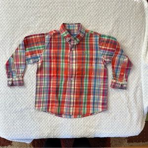 J. Bailey Plaid Roscoe Shirt 2t